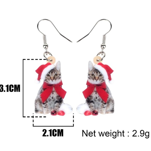 GEOMETRIC Laser Cut Acrylic Earrings. NWT - Picture 2 of 3